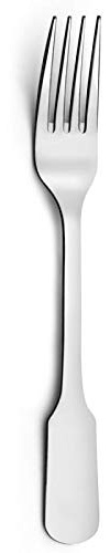 AMEFA - Fourchettes table - Lot de 12 - Vieux Paris Standard - Acier inoxydable 18/0, Finition Standard - Epaisseur 2 mm, longeur 205 mm - Inox