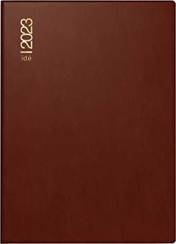 rido/idé Wochenkalender Modell perfect/Technik I 2023 Blattgröße 10 x 14 cm bordeaux