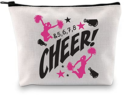 JTOUK Cheer Bags Cheerleading-Taschen & 5, 6, 7, 8 Cheer Reise-Zubehör, Kulturbeutel, Reißverschluss-Taschen für Cheerleader, & 5,6,7,8 Cheer Bag EU