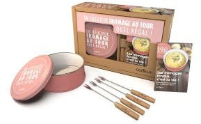 COOKUT - Coffret cuiseur fromage au four - Rose