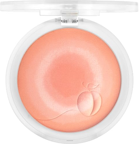 essence got a crush on apricots aura blush, Rouge, Nr. 01, Pink, vegan, ölfrei, ohne Parabene, ohne Mikroplastikpartikel, 1er Pack (8g)