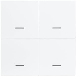 Tuya ZigBee Smart Scene Switch 4 Gang Smart Switch 12 Scene Switch Push Button Controller Supports Home Assistant Easy Install