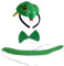 ZOOMIMIHalloween Snake Costume Set Including Snake Hairband, Tail, Glove and Bowtie for Kid Adult Halloween Cosplay Party