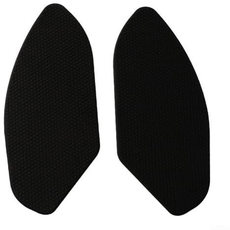 Feeshoppher Für BMW S1000RR Anti-Rutsch-Tankpad Seite Gasschutz Aufkleber Motorrad Tank Grip Aufkleber Kompatibel mit S1000RR 2009-2018 S1000R 2014-2021 Schwarz