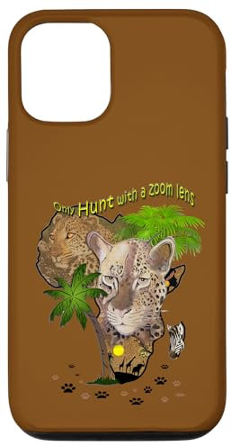 Only Hunt with a Zoom Lens in Africa Case for iPhone 12/12 Pro