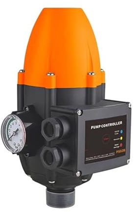 Wasserpumpen-Druckregler, Druckregler-Herstellung PS02B Typ 1,1 kW 10 bar 265 V, Hochdruckschalter, automatische Pumpensteuerung, Installation(Blue)