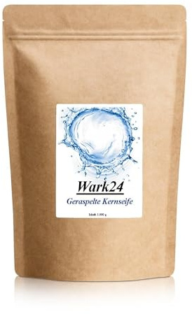 Wark24 geraspelte Kernseife 1kg ohne Farb und Konservierungsstoffe (1er Pack)