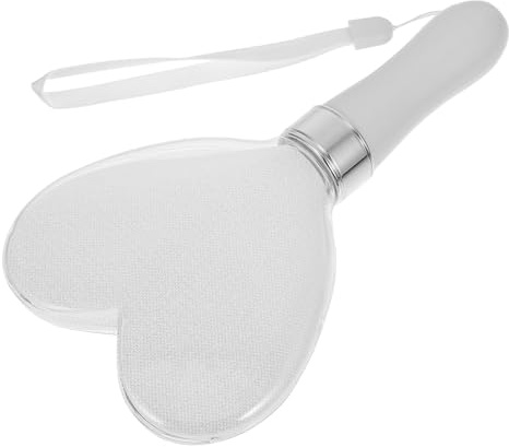 ELAYARD Bastone Luminoso LED a Forma di Cuore 15 Colori Mini Lampada Portatile a Batteria per Concerti Feste e Tifo Sportivo Lampada Colorata Resistente e Compatta