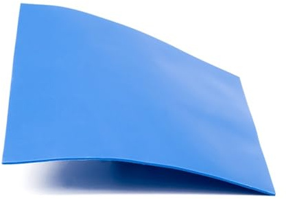 6,0 W/mK värmeplatta, GPU, CPU-kylfläns, ledande silikonkuddar med flerdimensionell tjocklek (100 x 200 x 3,0 mm)