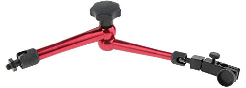 Digital Messuhrhalter Magnetstativ Magnet Messstativ Verstellbar L, Rot