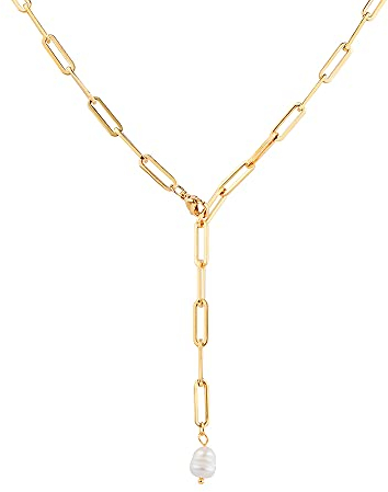 GD GOOD.designs Halskette für Frauen | Damen Kette Gold Goldene Golden Goldkette goldfarben Damenhalskette Damenkette Damenschmuck