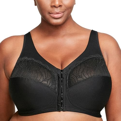 Glamorise Damen BH mit voller Abdeckung, Undurchsichtige