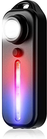 WASAGA Potente LED USB Ricaricabile Luce Posteriore Bicicletta Impermeabile Fanale Posteriore Combinazioni per Ciclismo Avviso Casco Lampada di Sicurezza