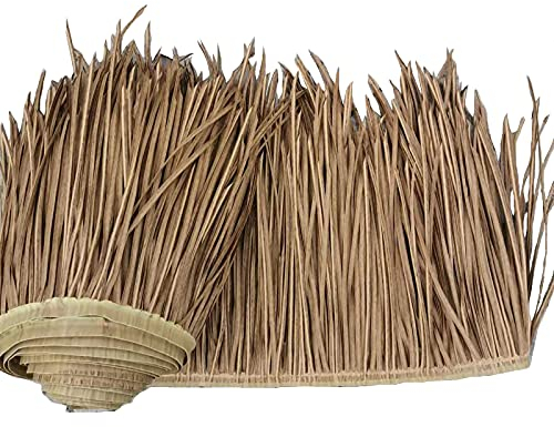 HLILY Simulazione Tegola Di Paglia, Pannelli per Tetto Di Paglia con Tetto in Paglia, per Tiki Bar Garden Pool Bar Ombrellone da Spiaggia Hawaii/Palm Tree