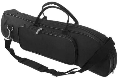Theaque Trumpet Gigbag Verschleißfeste Tragetasche Professionelle Trompetentasche Instrument Umhängetasche, Schwarz