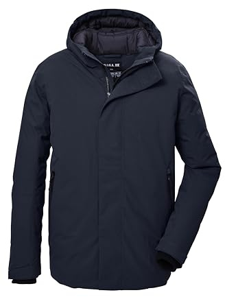 G.I.G.A. DX funktionell jacka för män, utomhusjacka med huva, GW 11 MN JCKT, mörk stålblå, M, 41864-000