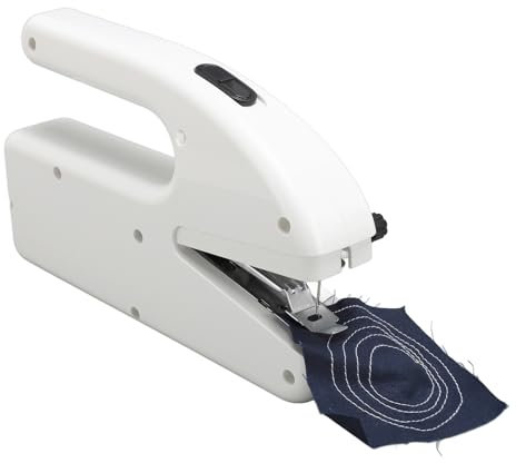 Cyrank Tragbare Handnähmaschine, Mini-Nähmaschine Tragbare Kabellose Elektrische Nähmaschine Für Anfänger Und Schnelles Nähen