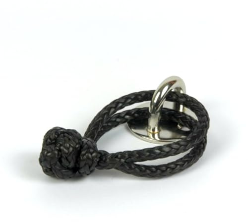 OS-Ropes unlimited Dyneema Schäkel – Double | Softschäkel 4/5/6/8 mm | schwarz | Speziell für den Einsatz im maritimen Umfeld entwickelt | Made IN Germany - Deutsche Handarbeit