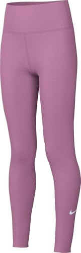NIKE FZ5605-646 One Pants Girl's Magic Flamingo/White Size XL