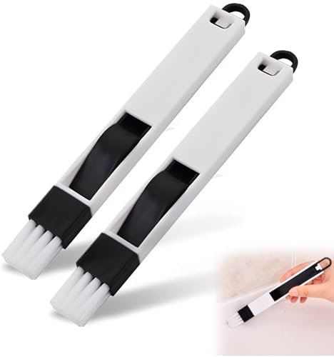 GGUFAY Cepillo para limpiar grietas, limpiador de casa multifunción, para cocina, baño, ranuras de puertas y ventanas, cepillo para fugas