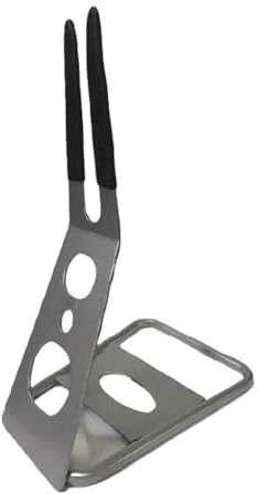 GMBYLBY Soporte de suelo para bicicletas de acero y hierro, almacenamiento de estacionamiento para rueda delantera y trasera