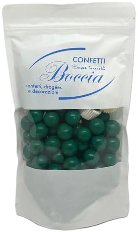 Confetti BOCCIA Cereali TENEROTTI Colore VERDE INGLESE Pastello - 450 gr