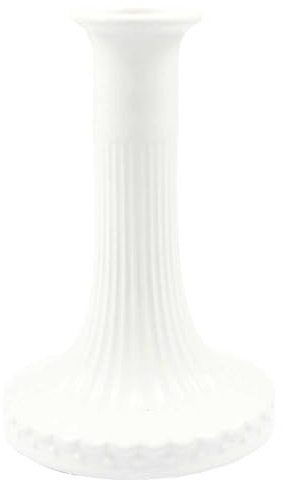 Greengate Kerzenhalter Alice Weiß Medium 15 cm Kerzenständer