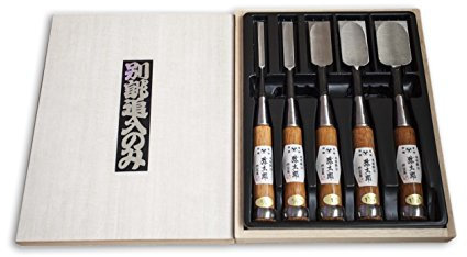 Yataro Authentic Japanese Chisel Set (5 Piece)