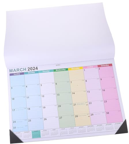 Warmhm 1 Stück 2023 Schreibtischkalender Papierkalender 2022 Dekorativer Kalender Tageskalender Jahresplaner 2022 Plakatkalender 2022 2021 Jahreskalender Zelt Anhänger Kühlschrank Büro