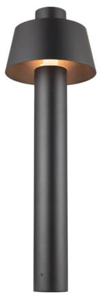 SLV Stehleuchte 1007584 / Außen-Beleuchtung für Wege, Wände, Eingänge, LED Outdoor Garten-Lampe / E27 IP65 13W schwarz