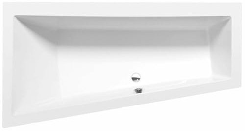 Badewanne Kasandra 170x90cm Ausführung Links mit Wannenträger