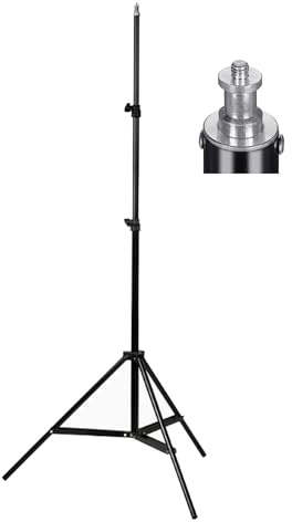 Godox SN304 Studio Light Stand – 190cm Adjustable Tripod Heavy Duty Light Stand Lighting Tripod with 1/4 Screw for Strobe Light/Webcams/Cameras/Softbox