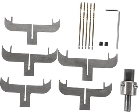 DEARMAMY Brocas para Pulseras y Anillos de Madera Kit de Herramientas para Trabajo de Madera DIY con Cortador de Fresado Resistente para Manualidades y Charms