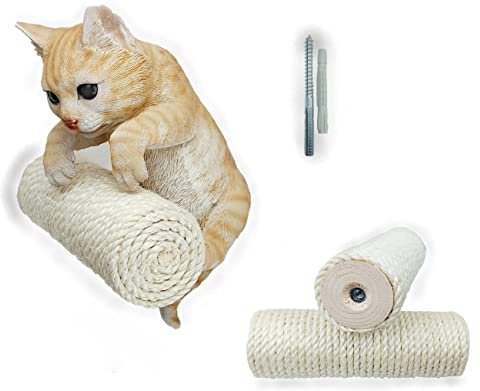 Capri Corner Sisal Stufe, Wand Treppe für Katzen - 20 cm x 7 cm [Menge wählbar] Katzenwand (3 Stück)