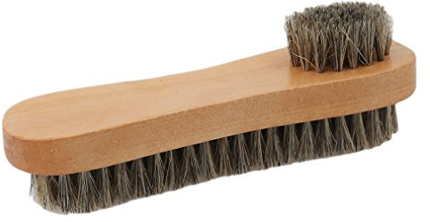Elistelle Shoe Brush Cleaning Care, Brush Including for Boots and Shoes & Other Leather Care