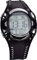 Eurotime Funk Armbanduhr 1681987 (Ø x H) 40 mm x 16 mm Schwarz/Silber Gehäusematerial=Kunststoff Material (Armband)=Kun