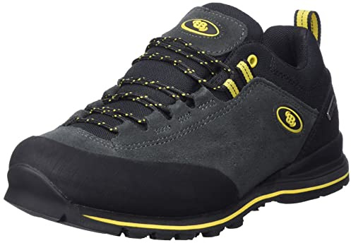 Brütting Unisex Makalu Cross Country löparskor, Anthrazit/Gelb, 10 UK