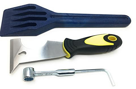 Set +SI Siegenia Einstellschlüssel + Entglaser+ Klotz Einstellwerkzeug Fenster