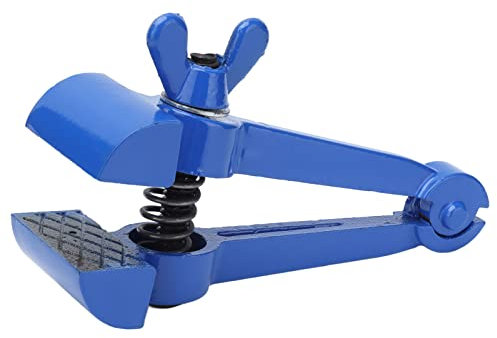 Les-Theresa Mini Hand-Held Vise, 50mm - Hand Clamp with Cast Steel Jaw - Locking Pliers for Machinist