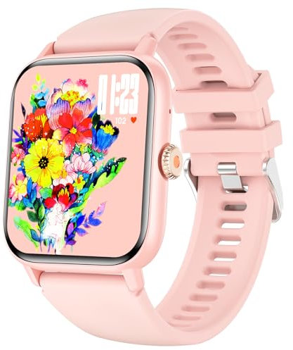 Schrittzähler Uhr Damen Klein Smart Watch Damenuhr Fitnessuhr Smartwatch mit Blutdruckmessung Fitnesstracker Sportuhren Herren Laufuhr Outdoor Telefonfunktion Gesundheitsuhr Pulsuhr Fitness Tracker