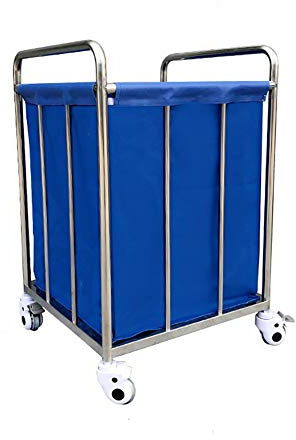TETEOLALA Trolleys, Kosmetikwagen, Wäschesortierwagen mit Griffen, herausnehmbarer Wäschesortierer für Hotels, maschinenwaschbarer Wäschekorb-Sortierer?Wagen