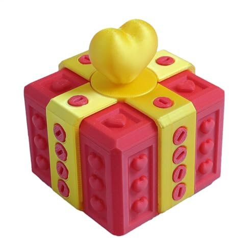 Generisch Prank Screw Box, Gag Funny Box - Lustige Bedruckte Streichbox mit Schrauben | Urkomischer Kartenbehälter, neuartiges Puzzle-Streich-Etui für Feiertage und Geburtstage