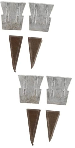 Homoyoyo 8piezas Cuñas De Refuerzo Para Cuñas De Forma Cono Para De Carpintería y Construcción