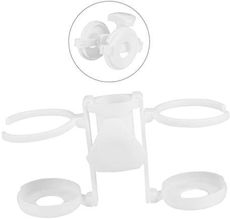 HEMOTON 2pezzi Portabicchieri in Plastica Per Ombrellone Da Spiaggia Portabicchieri Portatile Per Patio Giardino Piscina Facile Da Installare Sul Ombrellone