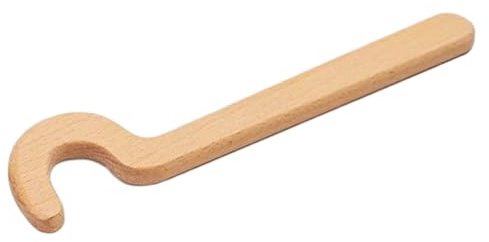Herramientas de Alfarería Palillo De Modelar Con Agarre Ergonómico Y Borde | Palillo De Lanzar De Madera Para Cerámica Para Torno, Modelado, Escultura Esmaltado Recorte Taller