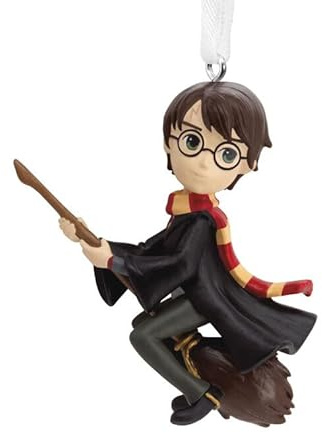 Hallmark Harry Potter Decorazione Natalizia, Ornamento in Resina per Albero di Natale, 7 cm, Collezione Wizarding World