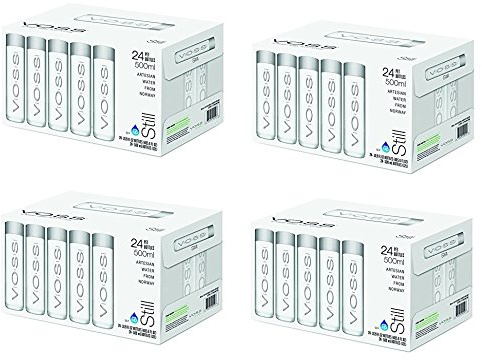 VOSS Artesian Water (Still) RkWToG, 500 ml (4 Pack of 24)