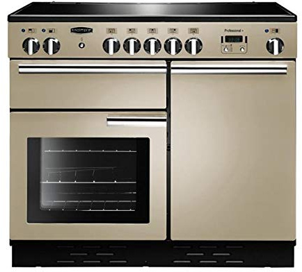 Rangemaster PROP100ECCR/C Professional Plus 100cm Electric Range Cooker - Cream/Chrome 112370