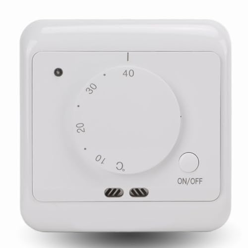 ME720 3A 16A Mekanisk termostat AC230V Golvvärme Temperaturkontrollsystem Hem Eldstäder och värmetillbehör för kommersiell industri 5-40℃