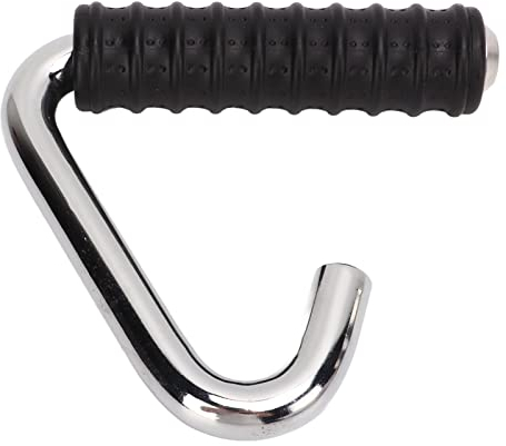 Rehomy Fitness Bar Handle Grip Universal Strongest Door Pull-up Bar Handles Home Exerciser Bar Attachment with Rubber Wrapped